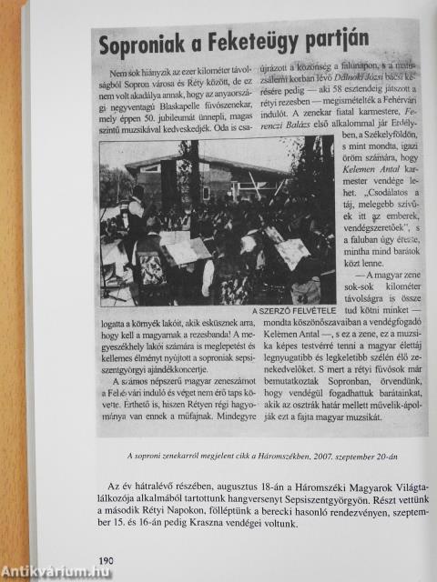 A hangosan szóló csend zenéje (dedikált példány)