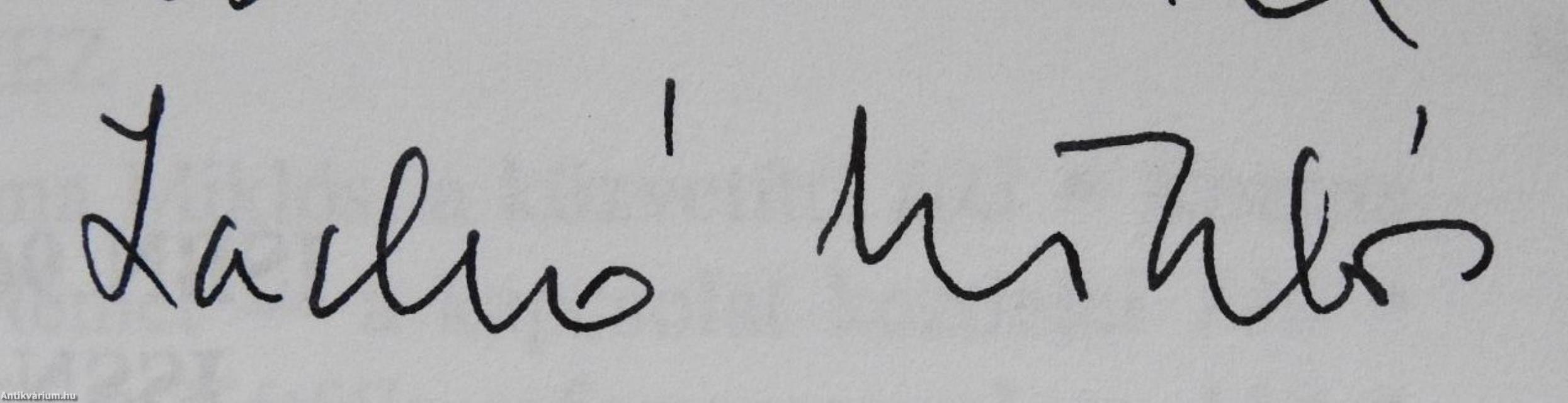 Sziget és külvilág (dedikált példány)