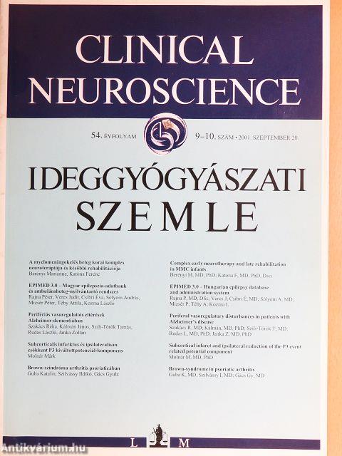 Ideggyógyászati Szemle 2001. szeptember 20.