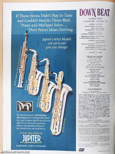 DownBeat October 2002
