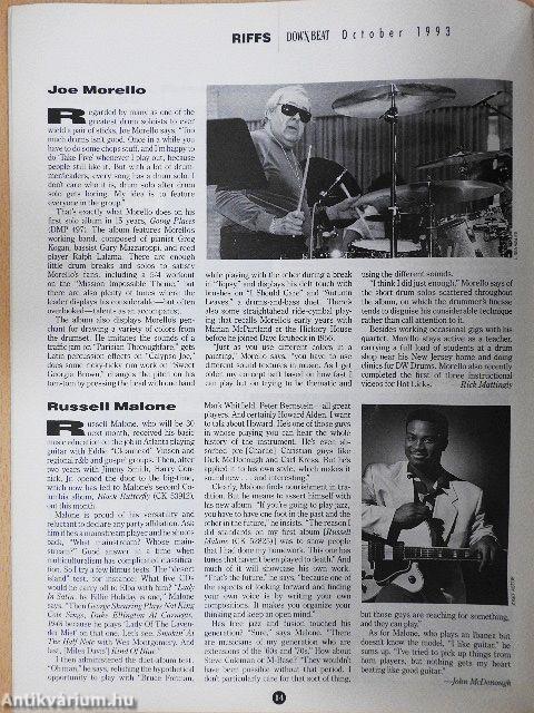 DownBeat October 1993
