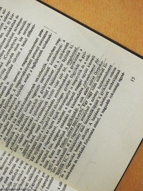 Zsebkönyv a növények életéről