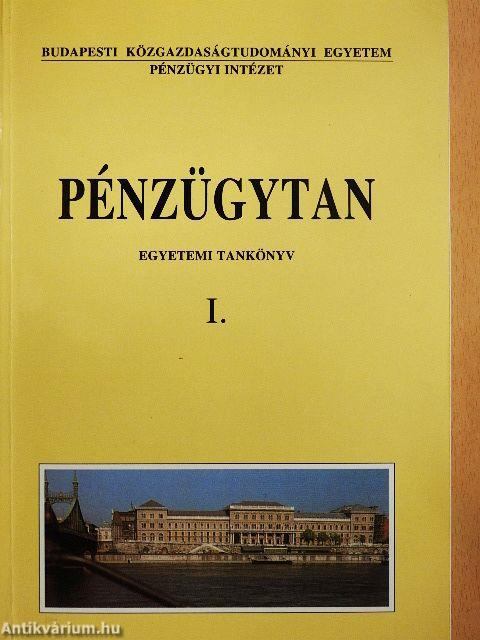 Pénzügytan I.