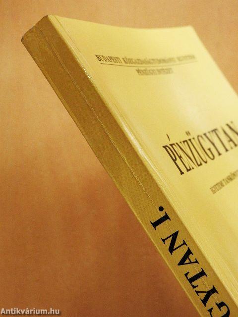 Pénzügytan I.