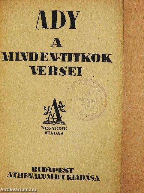 A minden-titkok versei