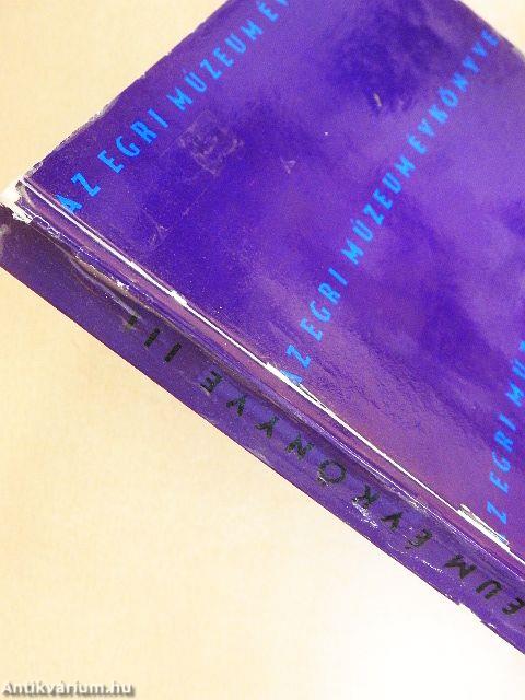 Az Egri Múzeum Évkönyve III.