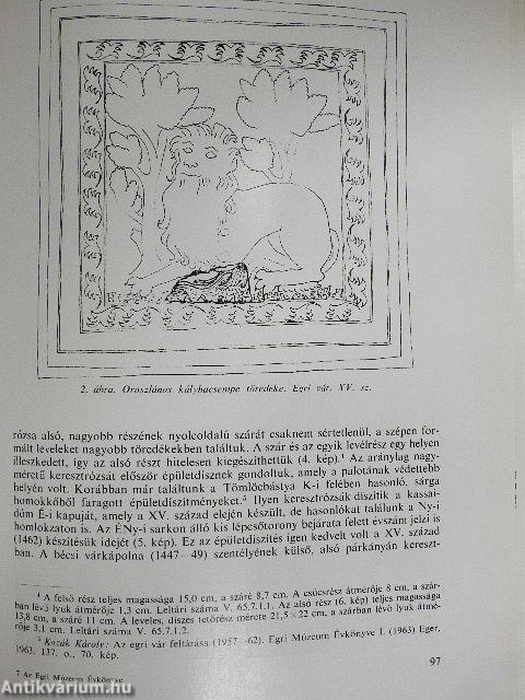 Az Egri Múzeum Évkönyve III.