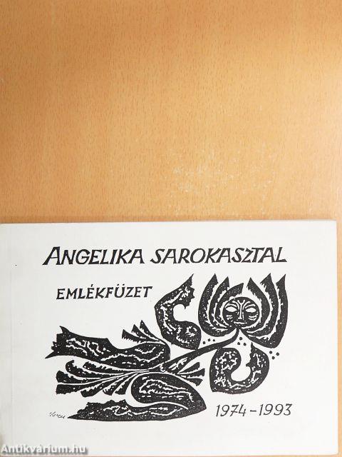 Angelika Sarokasztal emlékfüzet 1974-1993