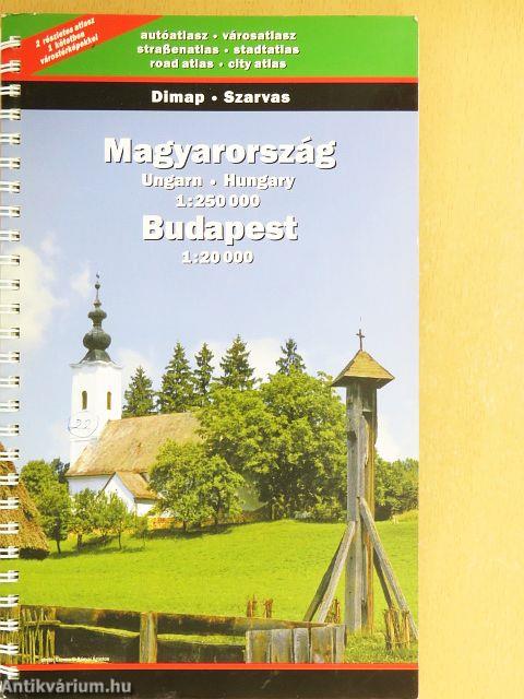 Magyarország/Budapest autóatlasz