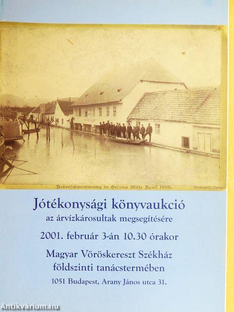 Jótékonysági könyvaukció az árvízkárosultak megsegítésére