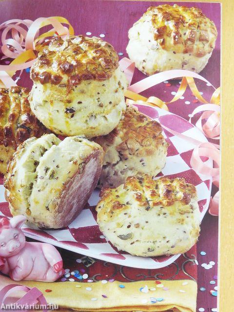 Sós pogácsák, stanglik, csigák