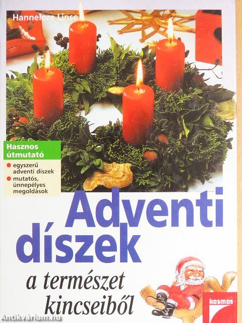 Adventi díszek a természet kincseiből