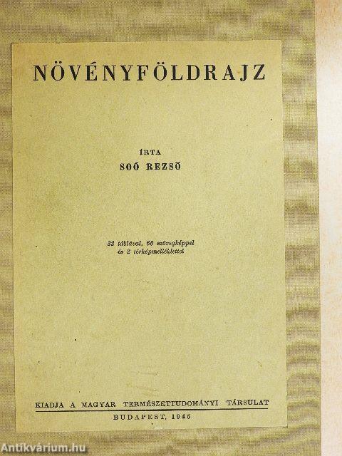 Növényföldrajz
