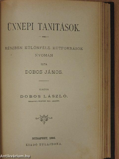 Dobos János egyházi beszédei I-IV.