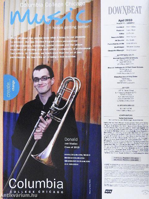 DownBeat April 2010