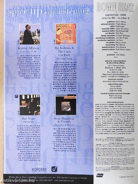 DownBeat September 1999