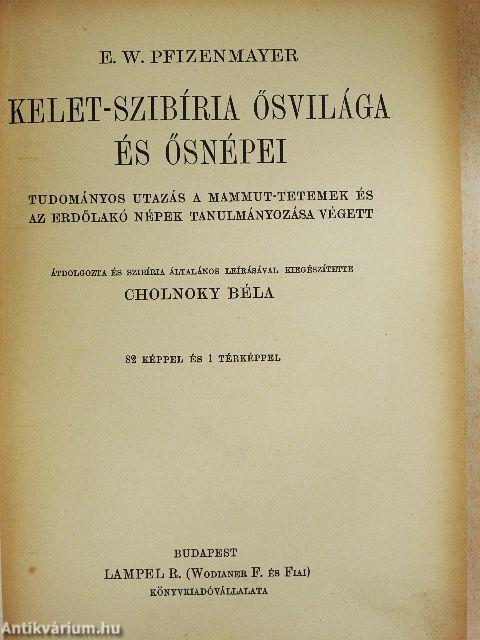 Kelet-Szibíria ősvilága és ősnépei