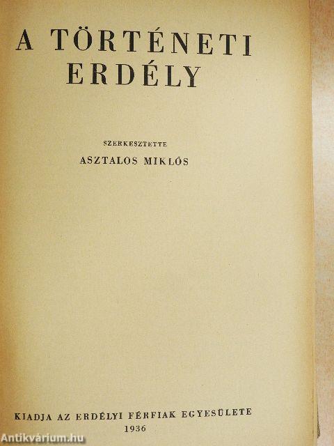 A történeti Erdély