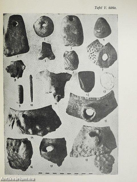 A hódmezővásárhelyi városi múzeum régészeti osztályának 1934. évi ásatásai