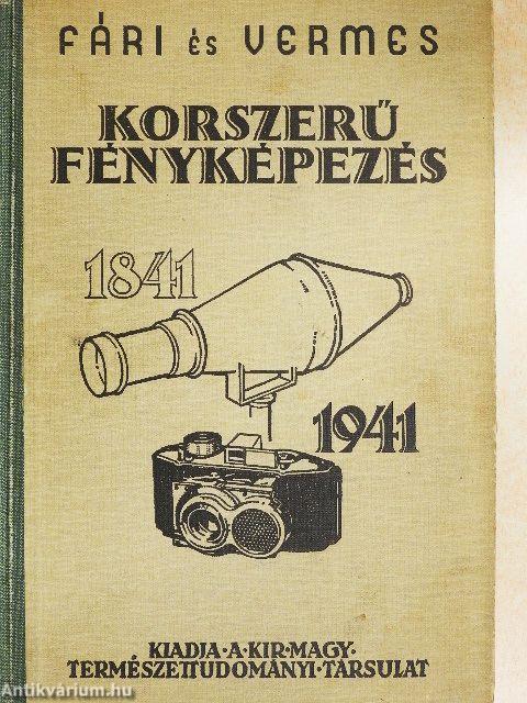 Korszerű fényképezés