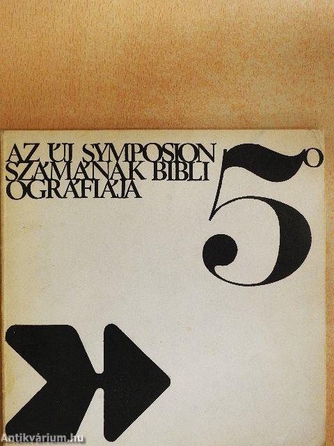 Az Új Symposion 50 számának bibliográfiája