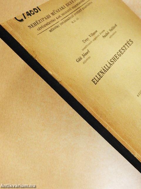 Ellenálláshegesztés