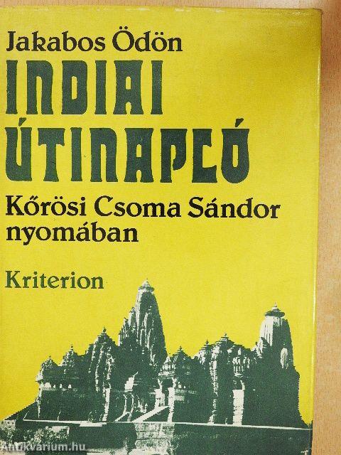 Indiai útinapló