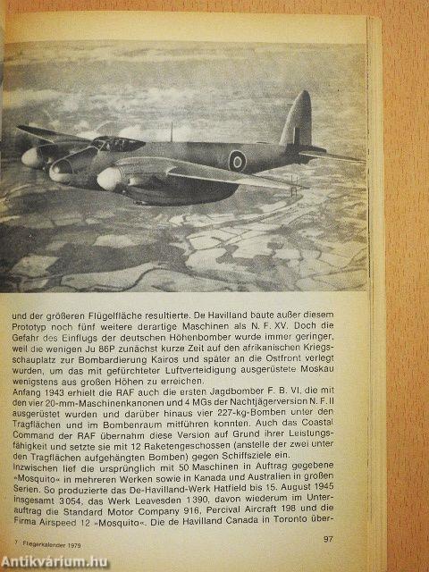 Fliegerkalender der DDR 1979