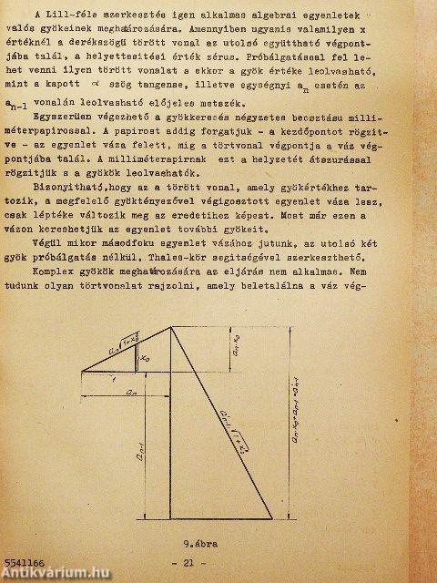 Egyenletek közelítő megoldása