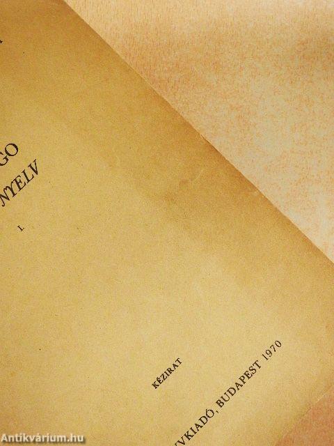 NIHON-GO Japán nyelv I.