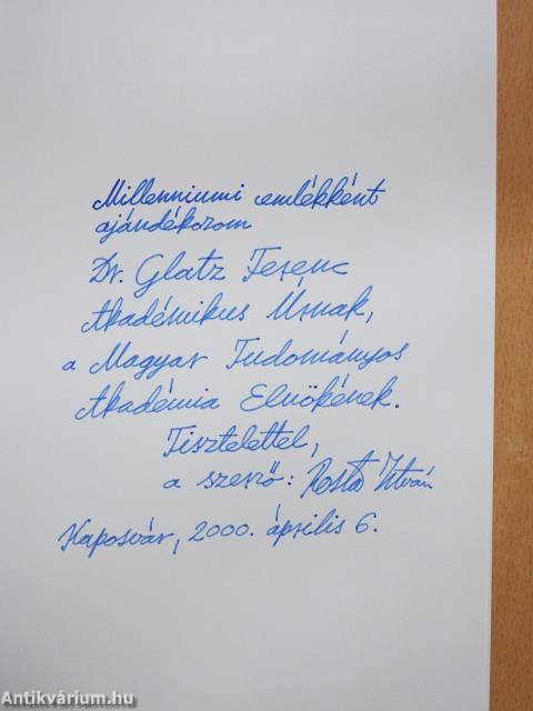 Magyarország technikatörténete (dedikált példány)