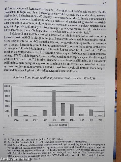 Egy raguzai kereskedőtársaság a hódolt Budán (dedikált példány)