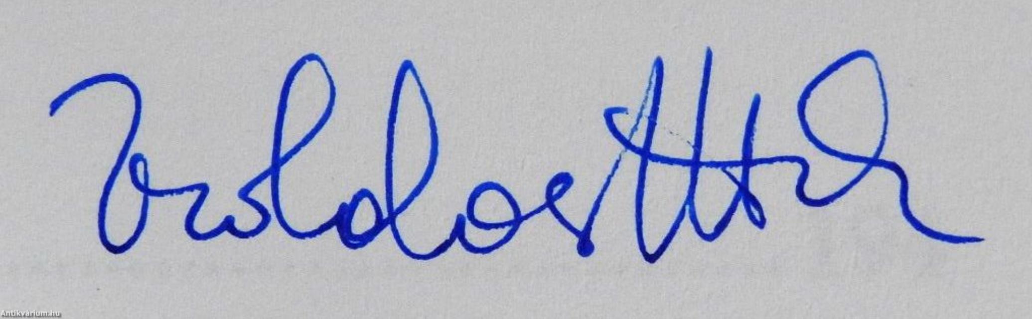 A szent király szabadjai (dedikált példány)