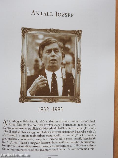 Századformáló magyarok (többszörösen dedikált példány)