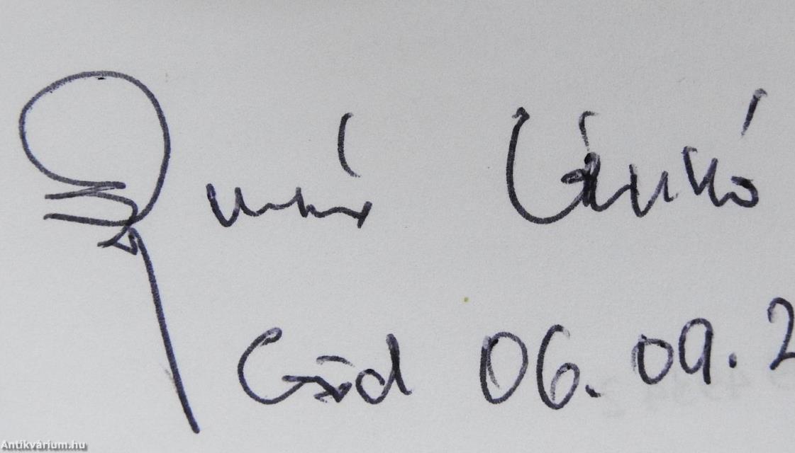 A bakancsos forradalom (dedikált példány)