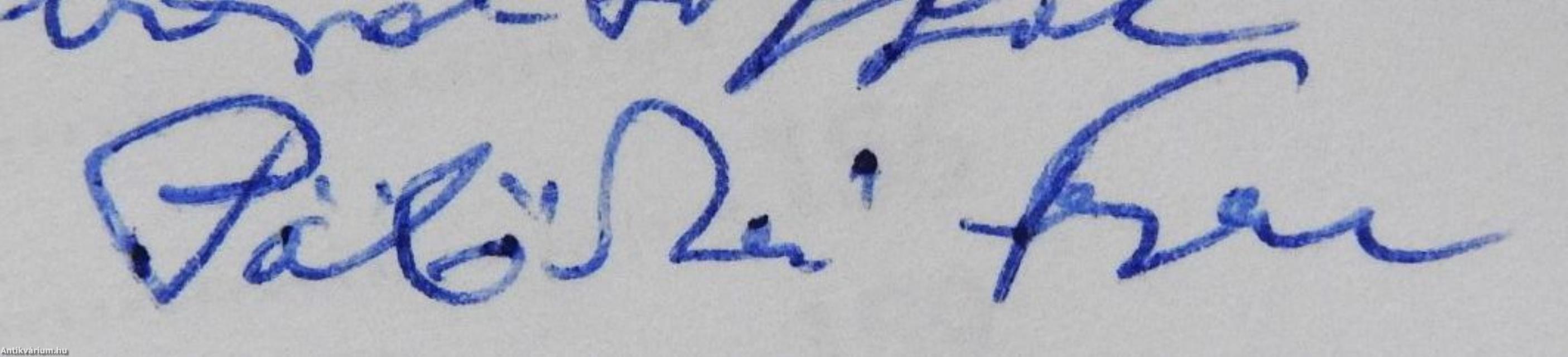 A magyar parlamentarizmus a századfordulón (dedikált példány)