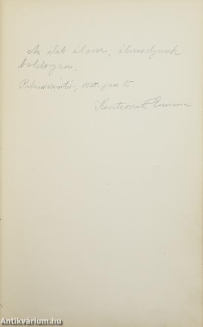 Lithvay Ilona emlékkönyve 