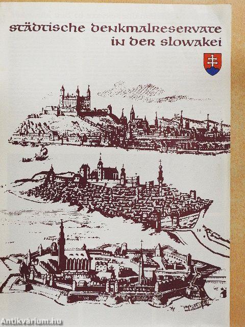 Städtische Denkmalreservate in der Slowakei