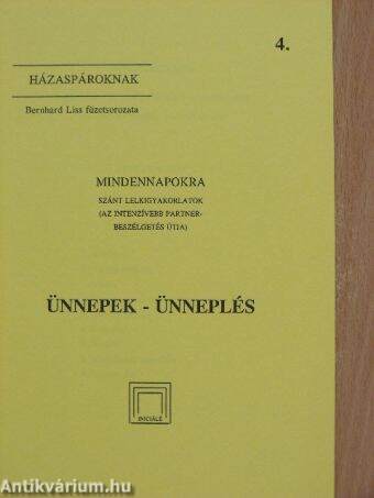 Ünnepek - ünneplés