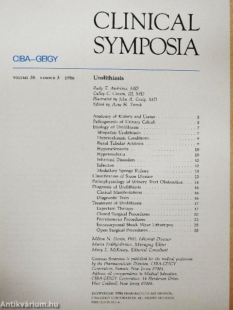 Clinical Symposia 3/1986