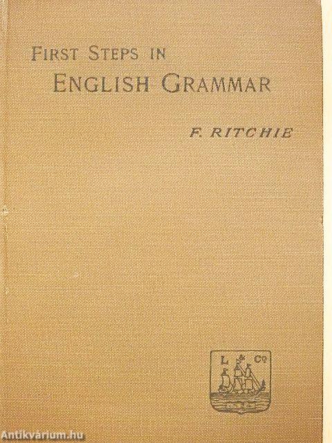 First steps in english grammar