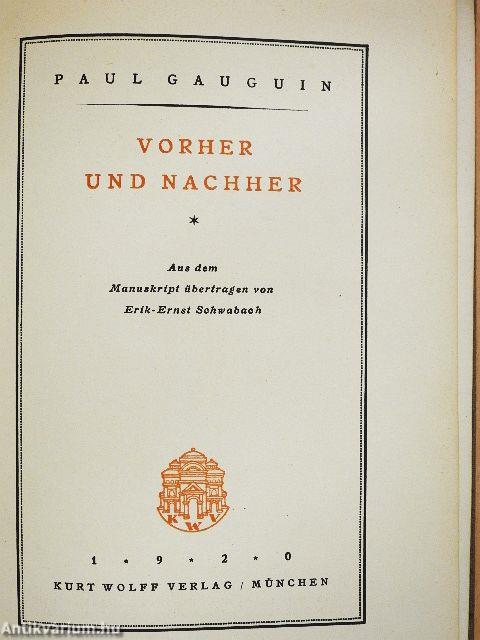 Vorher und Nachher