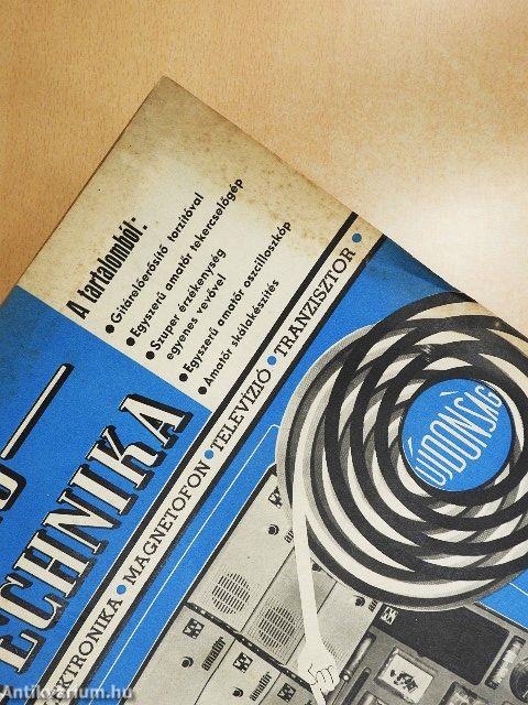 Rádiótechnika 1968. (nem teljes évfolyam)