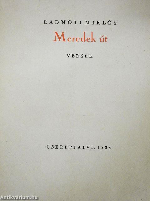 Meredek út
