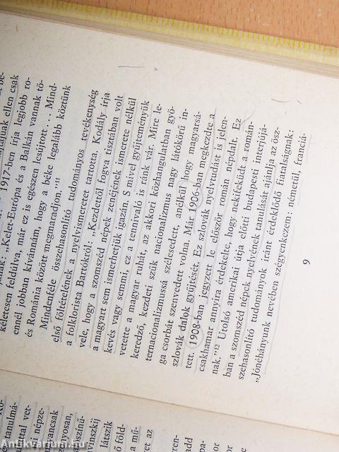 Bartóktól Radnótiig