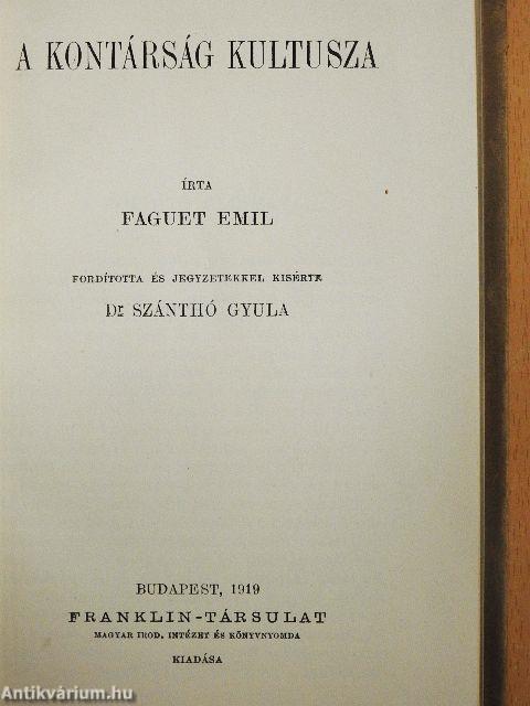 A kontárság kultusza