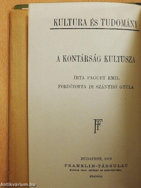 A kontárság kultusza