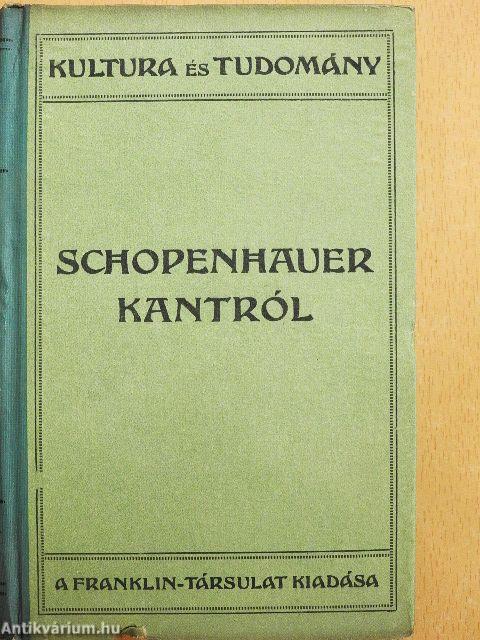 Schopenhauer Kantról