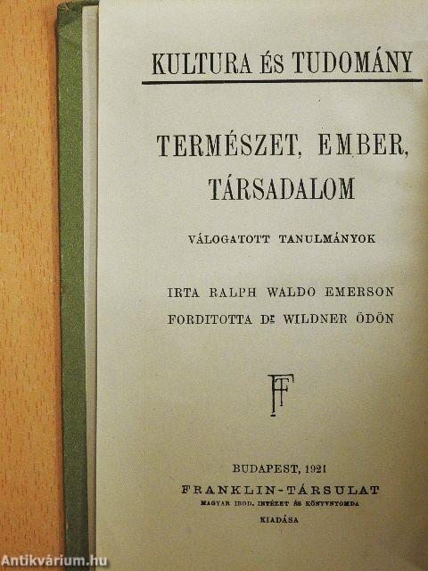 Természet, ember, társadalom