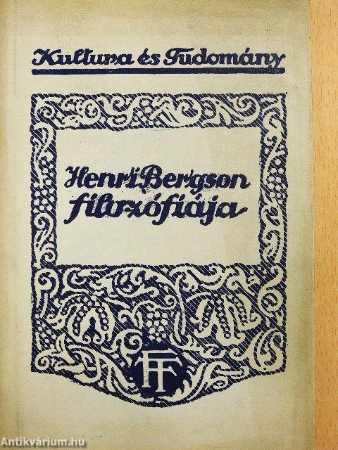 Henri Bergson filozófiája